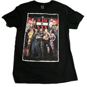 WWE Raw Is XXX 2023 T Shirt Mens M Wrestling Event Tee I Was There Black